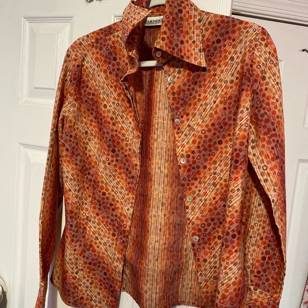 70s Style Button Up